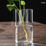vases transparents modernes verre décoration table centre fêtes mariage