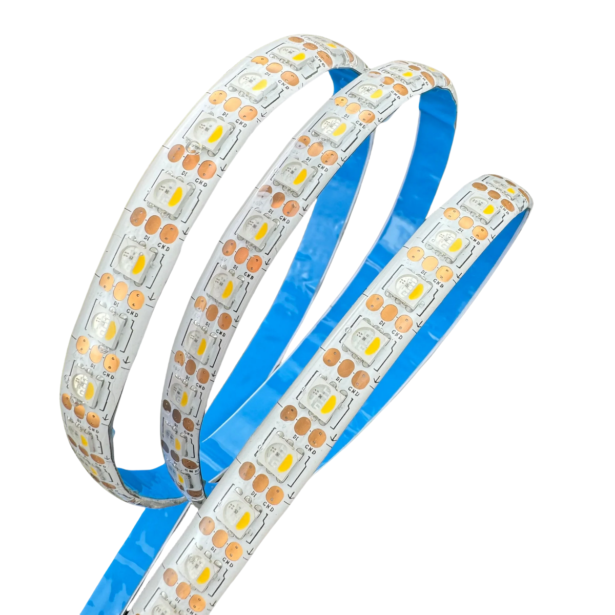 ruban led 96 pcs rgbw 3000k ip65 moderne connecteurs électriques