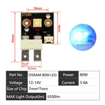composant électronique led 60w 80w 90w 3v 5v 12v noir doré gris pcb cuivre