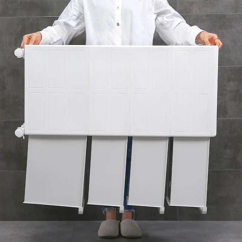 rangement blanc moderne salle bain serviettes papier toilette savon minimaliste