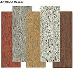 panneau decoratif bois rouge gris jaune moderne texture naturelle 0.3mm 0.5mm