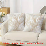 coussins décoratifs rayures modernes polyester peachskin 40x40cm 45x45cm 50x50cm 60x60cm