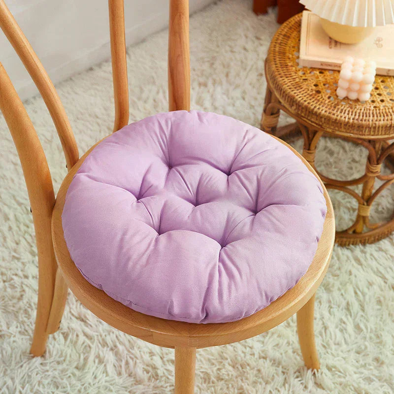 coussin rond doux velours couleur gris moderne canapé lit salon