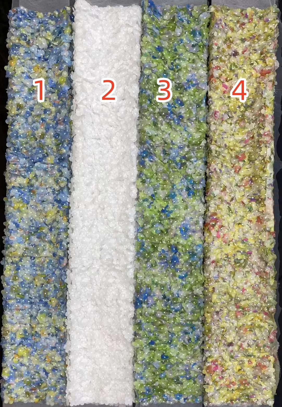 tissu polyester dentelle fleurs imprimées moderne élégant opaques soirée mariage partie