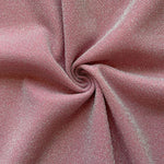 tissu polyester élastique pailleté bleu clair rose violet rouge opacité