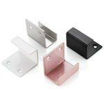 supports murals modernes argent blanc noir rose gold matériaux mat opaques