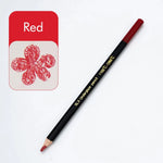crayons sous glaçe 12 couleurs noires blanches bleues vertes orangées rouges marrons grises roses