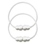 anneaux rideau modernes vis rideaux polonais minimaliste couleur beige noir