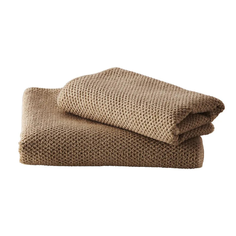 serviette cuisine microfibre beige rose gris moderne crochet absorbante respectueux environnement pack 10pcs