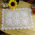 Détail du motif crochet du napperon