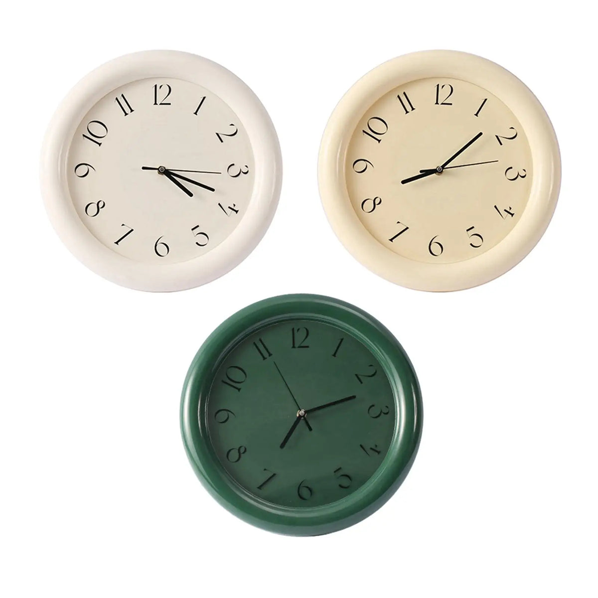 horloge murale sans tic tac vintage horloge ronde décoration murale moderne minimaliste chambre salon