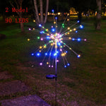 lumière solaire étoile multicolore bleu blanc jaune rouge moderne décorative télécommandeextérieur festive
