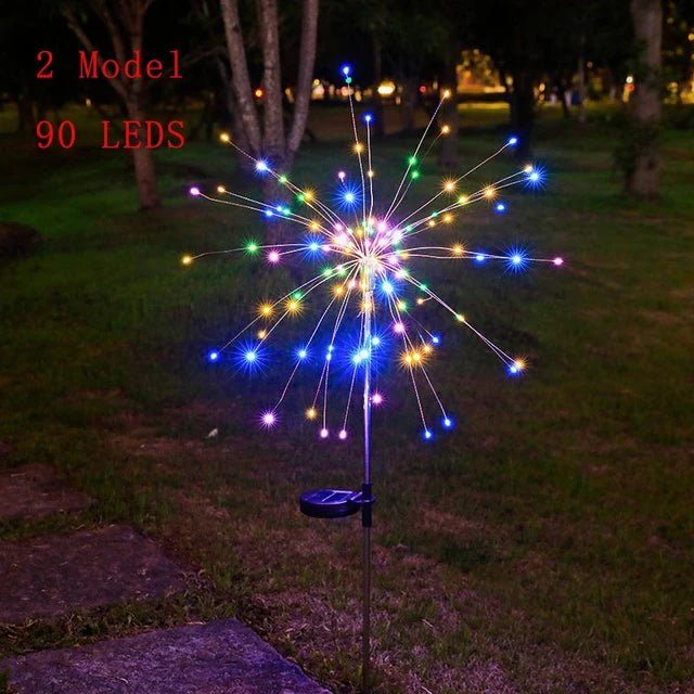 lumière solaire étoile multicolore bleu blanc jaune rouge moderne décorative télécommandeextérieur festive