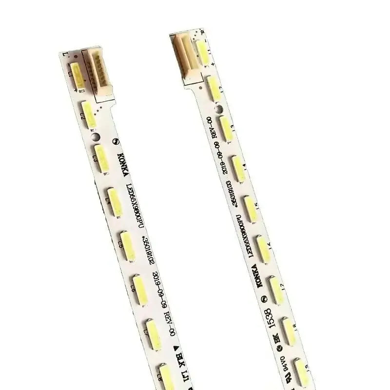 ruban led blanc 608mm 60 diodes 6v moderne connecteurs deux extrémités