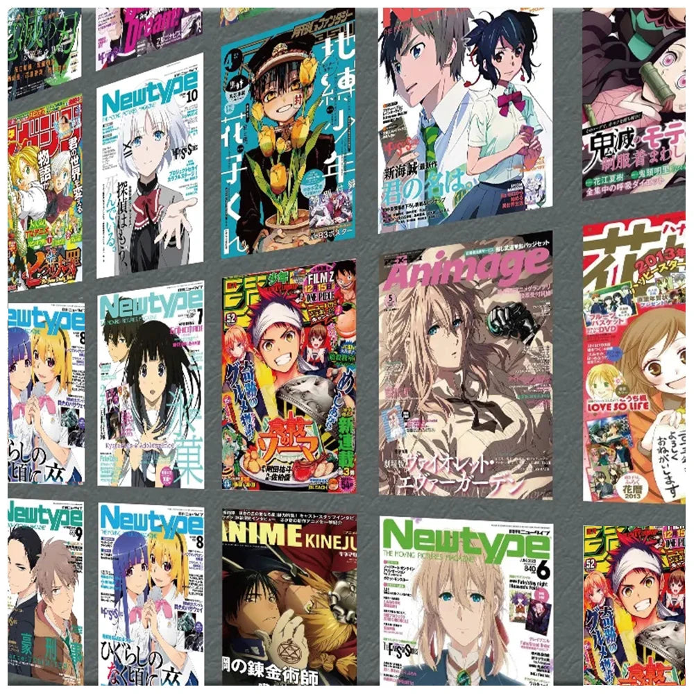 affiche anime stickers autocollants attaque titan ghoul dessin animé moderne populaire magasin multicolore illustrations