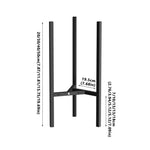 support plante métal noir moderne grille dimensions pots 20 50cm
