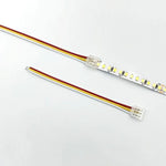connecteur led broches transparent clips ruban led universel rgb 10mm 12v cecerohsul