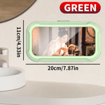 support téléphone étanche salle bain blanc transparent moderne adhésif film protecteur