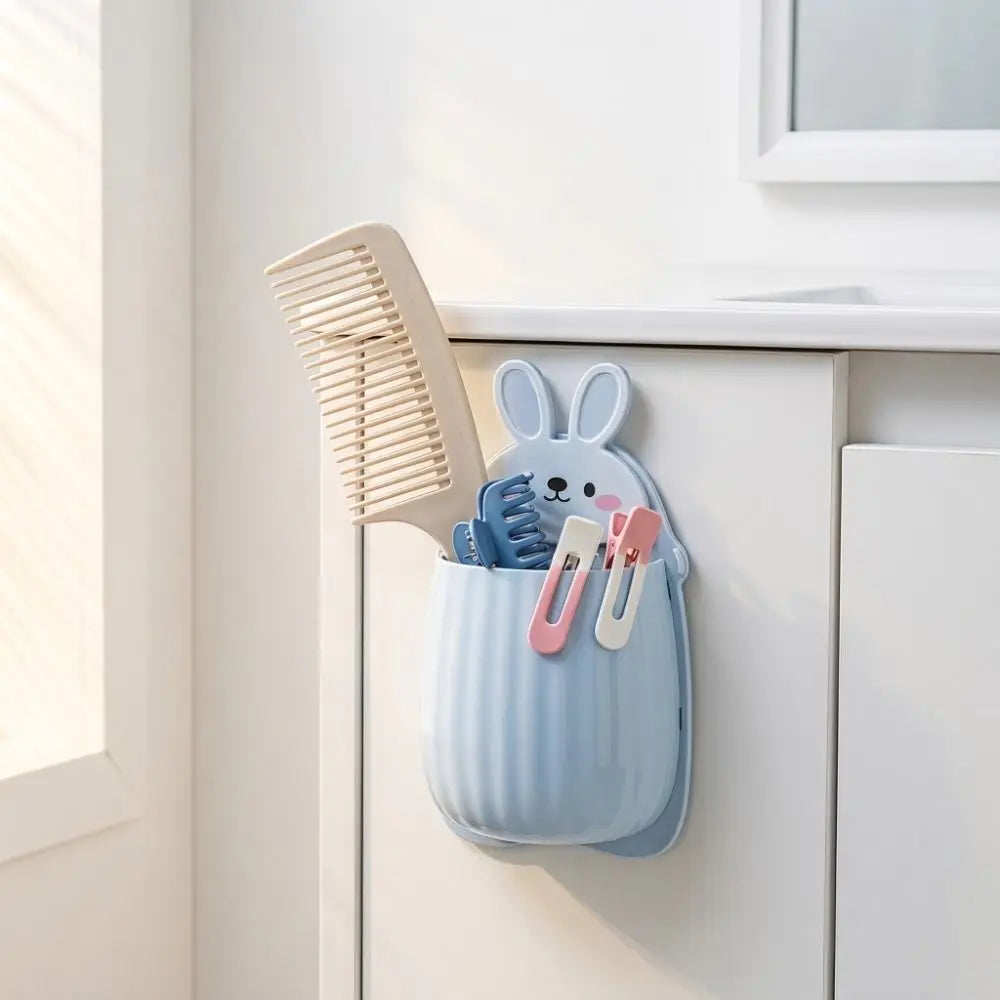 porte brosses dents auto adhésifs plastique rose vert bleu violet blanc décoratif enfantin