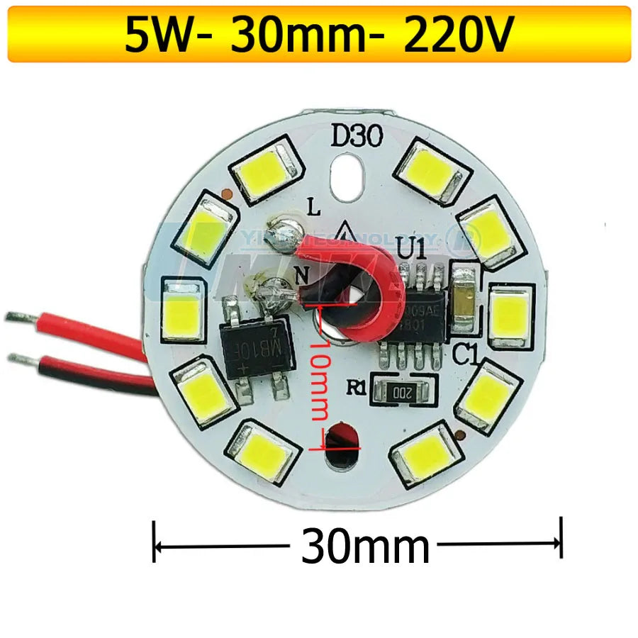 plaque led aluminium smd blanc pilote ic intégré éclairage panneau intérieur moderne