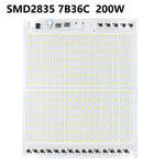 Panneau LED 150W 200W SMD2835 blanc moderne sans pilote 220V smart ic connecteurs commandes