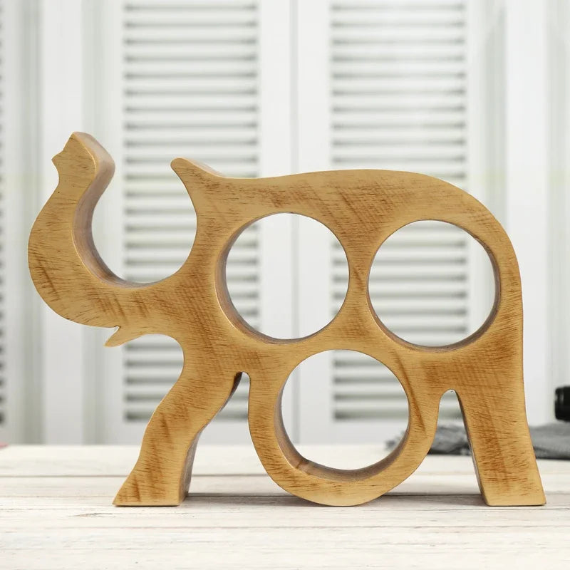 support bouteilles bois naturel moderne élégant vin haute qualité décoration intérieure contemporaine