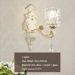 lustre led cristal ornementation dorée contemporain salon salle manger villa