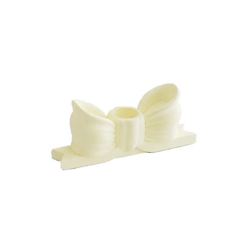 bougies moderne violet rose jaune vert rubans clips mariage décoration créative maison