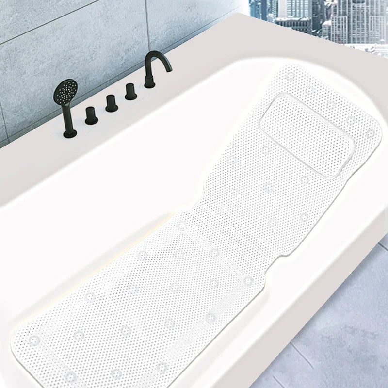 tapis bain antidérapant bleu blanc coussin swan ventouses alvéolaire moderne salle bain