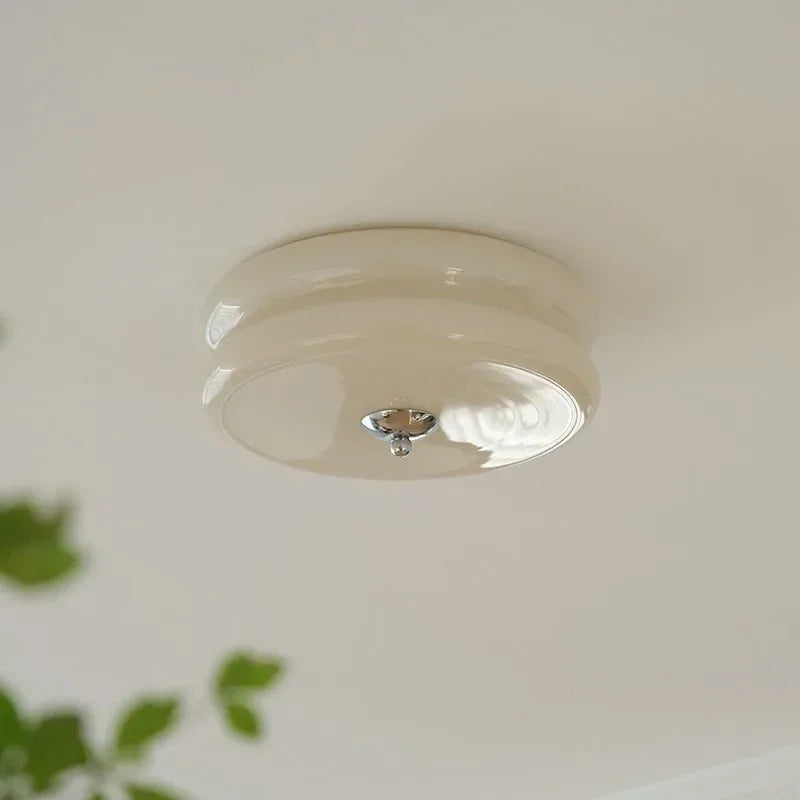 lampe moderne blanc verre opacité facile éclairage quotidien 10 15m² flux lumineux variable led