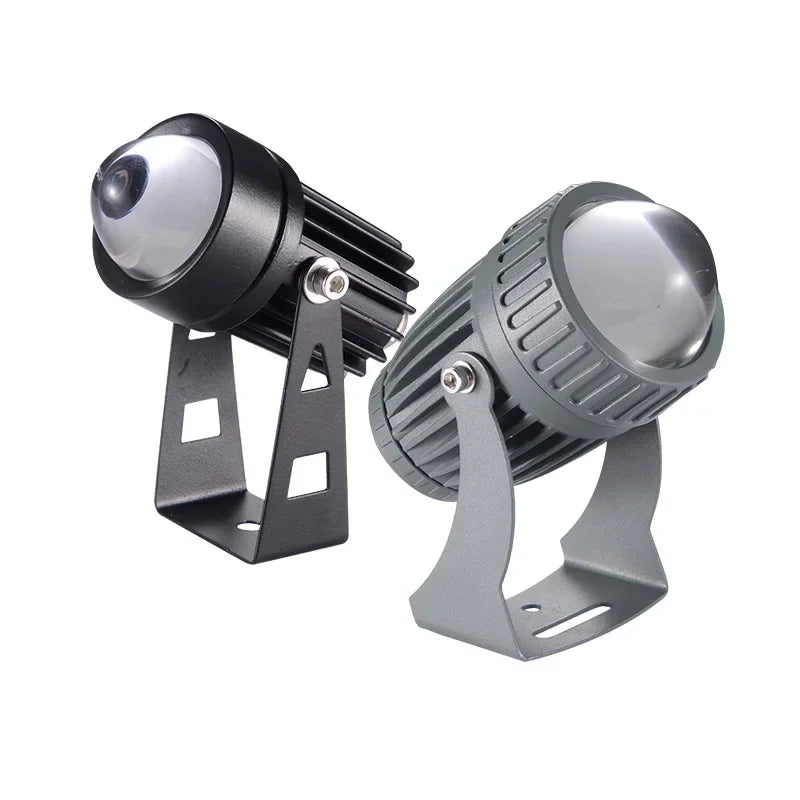 projecteurs extérieurs led spots gris moderne réglables ip66 9w 220v rgb