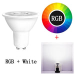 ampoule led rgb blanc moderne télécommande 16 couleurs ajustement luminosité chambre salon