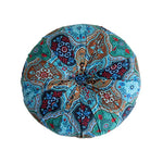 coussin ethnique motif floral géométrique bleu rouge vert beige coussin siège coussin dossier polyester