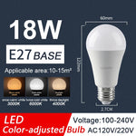 ampoule led 8w 24w e27 b22 blanc moderne flux lumineux 500 999 lumens