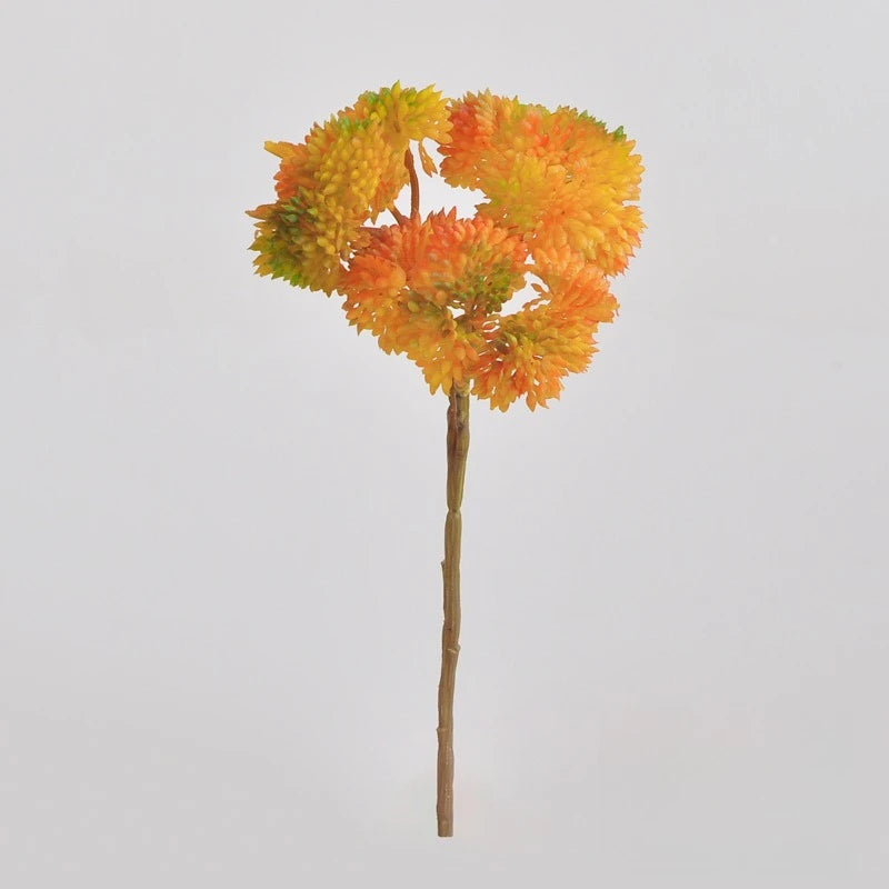 bouquet fleurs artificielles moderne bouquet velours opaque pièces rose vert bleu orange violet décoration