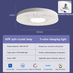 ampoules led ufo forme soucoupe éclairage moderne blanc nuancé transparent