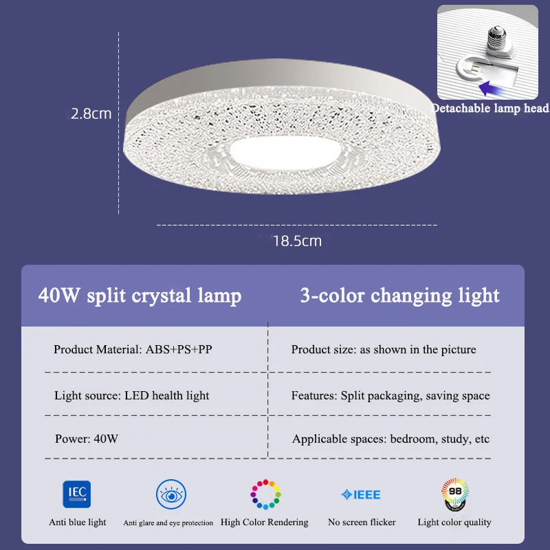 ampoules led ufo forme soucoupe éclairage moderne blanc nuancé transparent