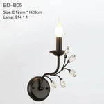 lustre led noir branches cristal contemporain élégant suspendu salon chambre