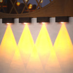 lumière solaire led noire ip65 adhésive murale led panneau solaire interrupteur tactile contemporaineextérieur