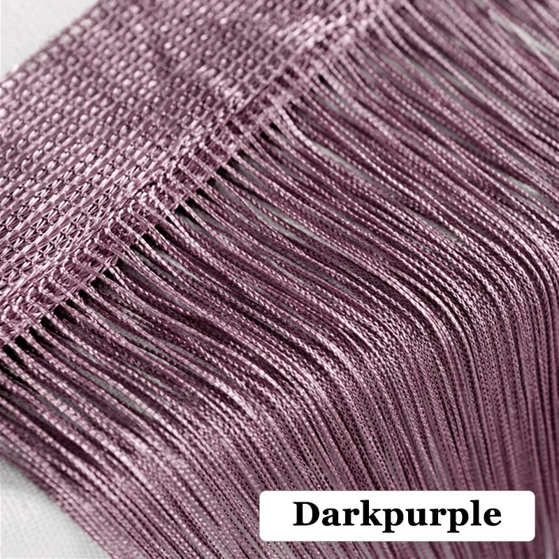 rideau polyester rayures horizontales moderne bleu clair violet orange vert rose rouge opaquet 100cmx200cm