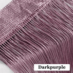rideau polyester rayures horizontales moderne bleu clair violet orange vert rose rouge opaquet 100cmx200cm