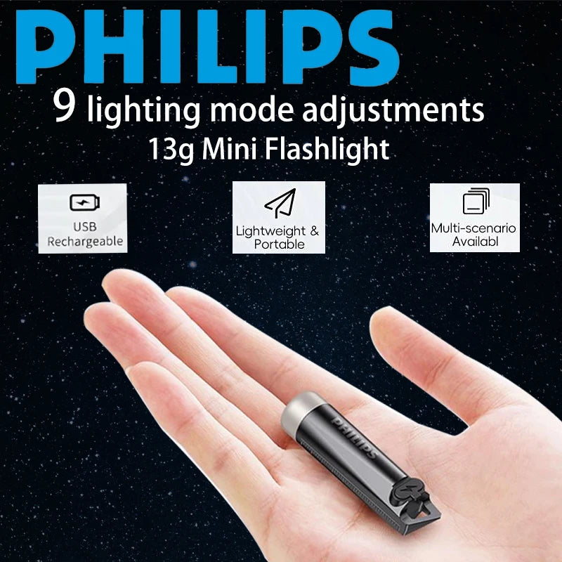 lampe poche led rechargeable uv résistante chocs lumière intense multifonctionnelle nocturne ultraviolet