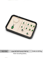 boîte bijoux moderne vert velours portable femme festival