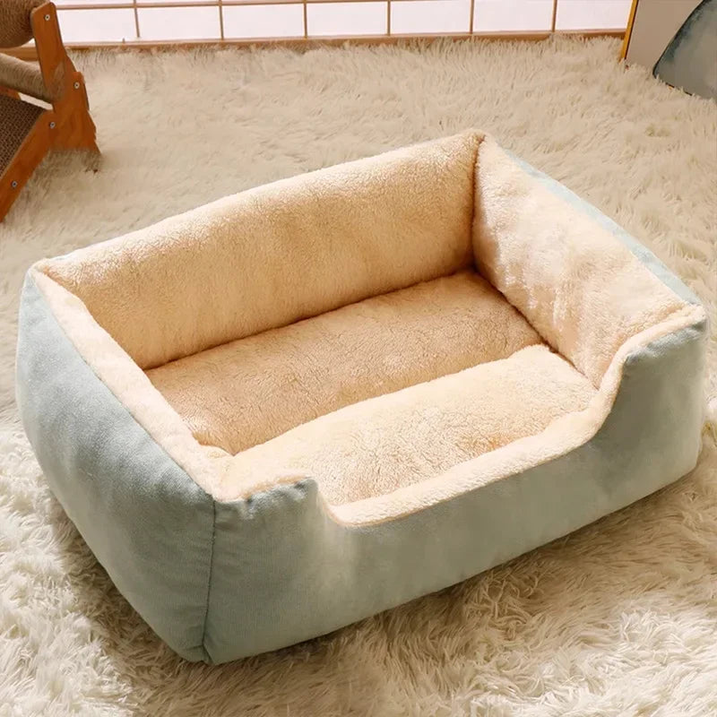 Lit animal velours doux marron gris noir rose confortable moderne