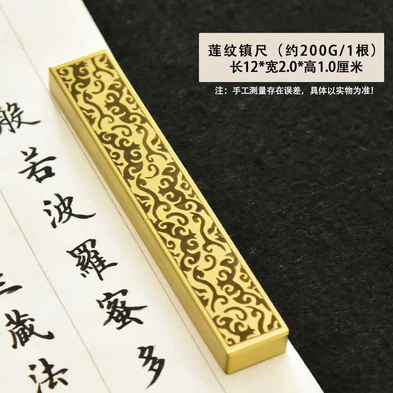 marqueur encrage doré artisanal décorations florales géométriques fournitures calligraphie élégant