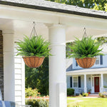 plantes artificielles vertes feuilles pointues moderne decoration intérieur bouquet 10 pièces