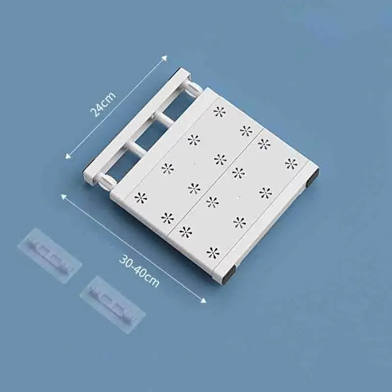 étagères rangement blancs perforées modernes clips fixation rangement armoire cuisine salle bain adjustable
