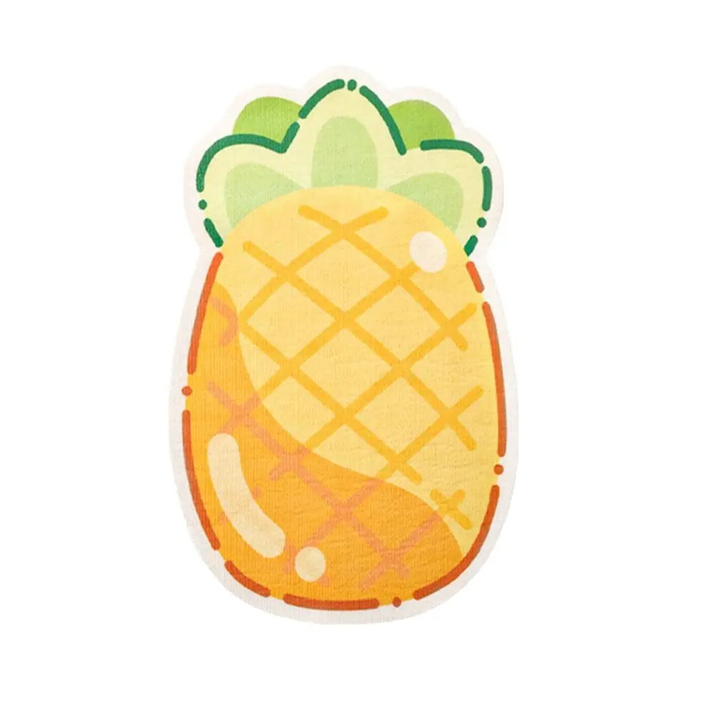 autocollants muraux animaux chat pomme ananas hamburger carotte cartoon opaques adhésifs chambre enfants deco