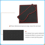 tapis sol voiture toyota rav4 2026 noir rouge adhésif moderne fonctionnel