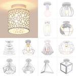 plafonniers led modernes industriels géométriques blanc gris éclairage quotidien